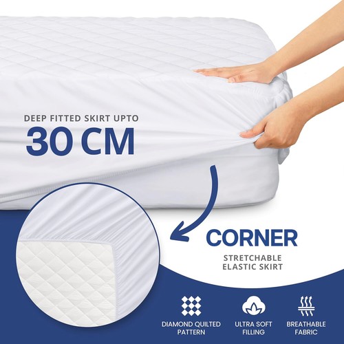 Extra deep quilted mattress - deep,