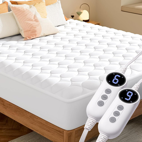 Heated mattress pad king - pad, size