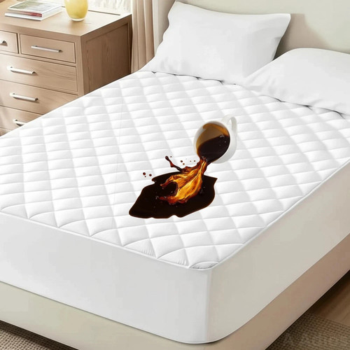 Quilted waterproof mattress - quilted,