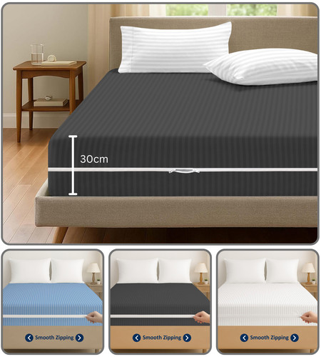 100 cotton mattress - cotton, protector