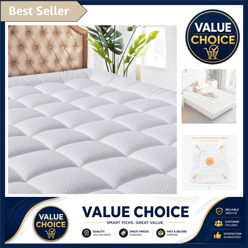 Twin mattress protector with - protector,